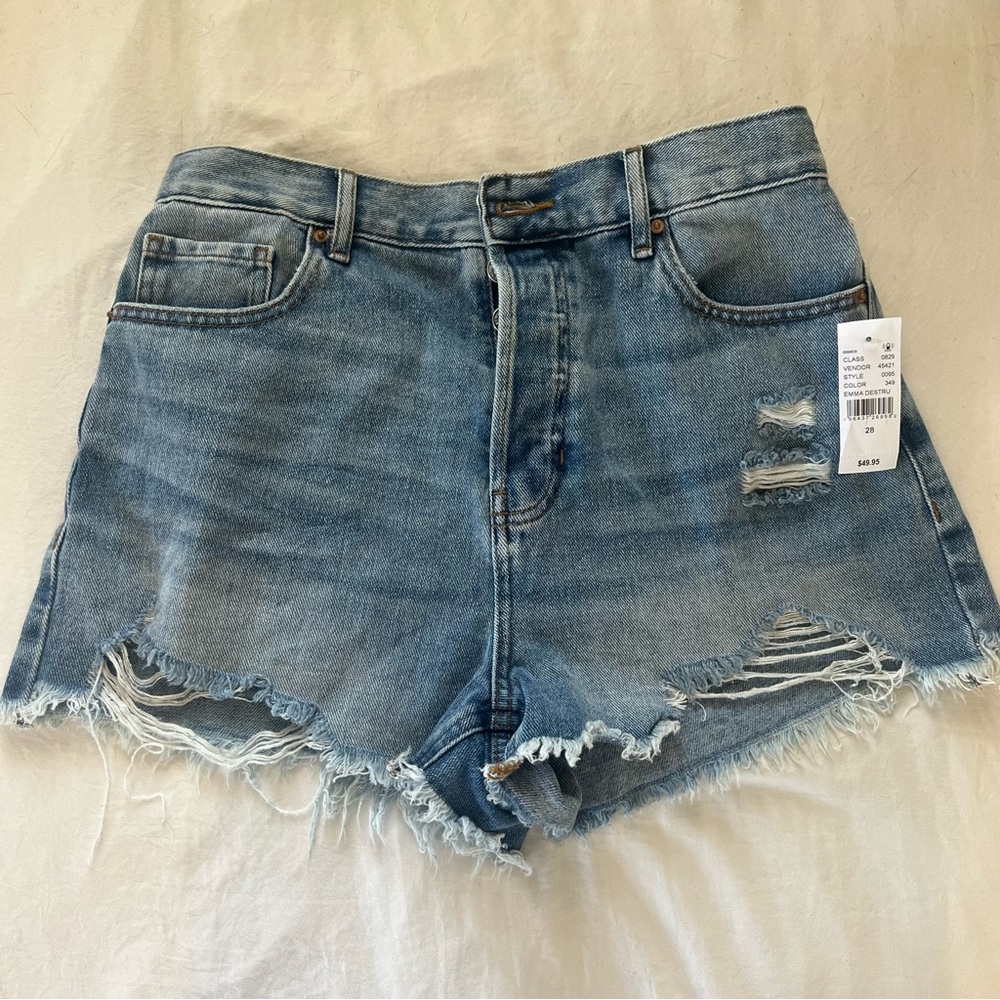 New With Tags! Womens Pacsun Vintage High Rise Shorts Size 28